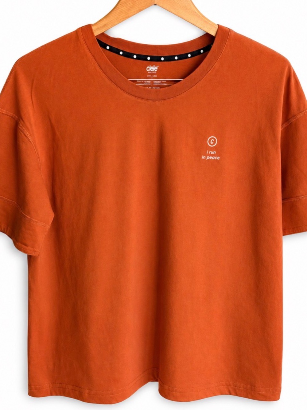 Ciele Women's Short Sleeve Crew Tee in Rust
